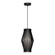 Hana 9-in Matte Black/Opal Matte Glass 1 Light Pendant (7713|PD434509MBOP)