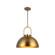 Harper 16-in Aged Gold 1 Light Socket Pendant (7713|PD504016AG)
