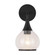 Hazel 6-in Clear Glass/Matte Black 1 Light Damp-Rated Wall/Vanity Light (7713|WV524006MBCL)