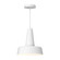 Juliana 11-in White 1 Light Socket Pendant (7713|PD527811WH)