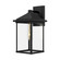 Larchmont 6-in Clear Glass/Textured Black 1 Light Outdoor Lantern Wall Sconce (7713|EW552007BKCL)
