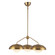 Rubio 28-in Aged Gold/Opal Matte Glass 3 Lights Chandelier (7713|CH522328AGOP)