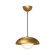 Rubio 11-in Aged Gold/Opal Matte Glass 1 Light Pendant (7713|PD522011AGOP)