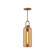 Soji 5-in Aged Gold/Copper Glass 1 Light Pendant (7713|PD401505AGCP)