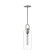 Soji 5-in Brushed Nickel/Clear Glass 1 Light Pendant (7713|PD401505BNCL)