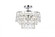Mila 14 inch flush mount in chrome (758|1103F14C)