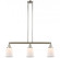 Canton - 3 Light - 39 inch - Polished Nickel - Stem Hung - Adjustable Island Light (3442|213-PN-G181-LED)