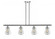 Muselet - 4 Light - 48 inch - Polished Chrome - Stem hung - Island Light (3442|516-4I-PC-CE513)