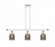 Bell - 3 Light - 36 inch - White Polished Chrome - Stem Hung - Island Light (3442|916-3I-WPC-G53)