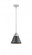 Appalachian - 1 Light - 8 inch - Polished Chrome - Stem hung - Mini Pendant (3442|288-1S-PC-M13-BK)