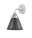 Appalachian - 1 Light - 8 inch - Polished Chrome - Sconce (3442|288-1W-PC-M13-BK)