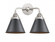 Appalachian - 2 Light - 16 inch - Polished Chrome - Bath Vanity Light (3442|288-2W-PC-M13-BK)