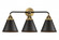 Appalachian - 3 Light - 26 inch - Black Antique Brass - Bath Vanity Light (3442|288-3W-BAB-M13-BK)