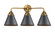 Appalachian - 3 Light - 26 inch - Brushed Brass - Bath Vanity Light (3442|288-3W-BB-M13-BK)