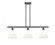 Berkshire - 3 Light - 36 inch - Matte Black - Stem hung - Island Light (3442|516-3I-BK-GBC-81)
