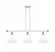 Berkshire - 3 Light - 36 inch - White Polished Chrome - Cord hung - Island Light (3442|516-3I-WPC-GBC-81-LED)