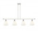 Bristol - 4 Light - 48 inch - White Polished Chrome - Stem hung - Island Light (3442|516-4I-WPC-GBD-751)