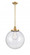 Beacon - 1 Light - 16 inch - Satin Gold - Stem Hung - Pendant (3442|201S-SG-G204-16)