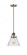 Cone - 1 Light - 8 inch - Antique Brass - Cord hung - Mini Pendant (3442|201CSW-AB-G44-LED)