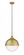 Hampden - 1 Light - 13 inch - Brushed Brass - Cord hung - Pendant (3442|616-1PH-BB-HFS-124-BB-LED)