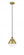 Hampden - 1 Light - 7 inch - Brushed Brass - Cord hung - Mini Pendant (3442|616-1PH-BB-HFS-62-BB)