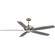 Kennedale Collection 72-Inch Five-Blade DC Motor Transitional Ceiling Fan Grey Weathered Wood/Silver (149|P250070-152)