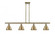 Smithfield - 4 Light - 48 inch - Antique Brass - Stem hung - Island Light (3442|516-4I-AB-M8)