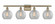 Athens - 4 Light - 38 inch - Antique Brass - Bath Vanity Light (3442|516-4W-AB-G125-LED)