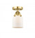 Bell - 1 Light - 5 inch - Satin Gold - Semi-Flush Mount (3442|288-1C-SG-G51)