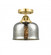 Bell - 1 Light - 8 inch - Satin Gold - Semi-Flush Mount (3442|288-1C-SG-G78)