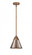 Appalachian - 1 Light - 8 inch - Antique Copper - Stem hung - Mini Pendant (3442|288-1S-AC-M13-AC)
