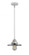 Railroad - 1 Light - 8 inch - Polished Chrome - Stem hung - Mini Pendant (3442|288-1S-PC-M7-PC)