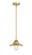 Railroad - 1 Light - 8 inch - Satin Gold - Stem hung - Mini Pendant (3442|288-1S-SG-M4-SG-LED)