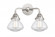Olean - 2 Light - 15 inch - Polished Chrome - Bath Vanity Light (3442|288-2W-PC-G322)