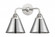 Appalachian - 2 Light - 16 inch - Polished Chrome - Bath Vanity Light (3442|288-2W-PC-M13-PC-LED)