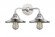 Railroad - 2 Light - 16 inch - Polished Chrome - Bath Vanity Light (3442|288-2W-PC-M7-PC)