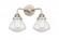 Olean - 2 Light - 15 inch - Polished Nickel - Bath Vanity Light (3442|288-2W-PN-G324-LED)