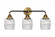 Colton - 3 Light - 24 inch - Black Antique Brass - Bath Vanity Light (3442|288-3W-BAB-G302)