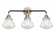 Olean - 3 Light - 25 inch - Black Polished Nickel - Bath Vanity Light (3442|288-3W-BPN-G324-LED)