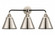 Appalachian - 3 Light - 26 inch - Black Polished Nickel - Bath Vanity Light (3442|288-3W-BPN-M13-PN)