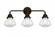 Olean - 3 Light - 25 inch - Oil Rubbed Bronze - Bath Vanity Light (3442|288-3W-OB-G322)