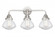 Olean - 3 Light - 25 inch - Polished Chrome - Bath Vanity Light (3442|288-3W-PC-G324-LED)
