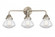 Olean - 3 Light - 25 inch - Brushed Satin Nickel - Bath Vanity Light (3442|288-3W-SN-G322)