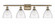 Bristol - 4 Light - 38 inch - Antique Brass - Bath Vanity Light (3442|516-4W-AB-GBD-754-LED)