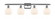 Athens - 4 Light - 36 inch - Polished Chrome - Bath Vanity Light (3442|516-4W-PC-G121-6)