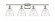 Bristol - 4 Light - 38 inch - Polished Nickel - Bath Vanity Light (3442|516-4W-PN-GBD-754)