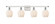 Norfolk - 4 Light - 36 inch - White Polished Chrome - Bath Vanity Light (3442|516-4W-WPC-G461-6-LED)