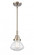 Olean - 1 Light - 7 inch - Brushed Satin Nickel - Mini Pendant (3442|447-1S-SN-G322)