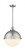 Hampden - 1 Light - 13 inch - Brushed Satin Nickel - Cord hung - Pendant (3442|201C-SN-HFS-121-SN-LED)