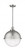 Hampden - 1 Light - 13 inch - Brushed Satin Nickel - Cord hung - Pendant (3442|201C-SN-HFS-124-SN)